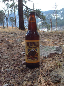 Four Peaks Kiltlifter at 8300 feet