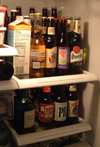 Fridge Beer Selection